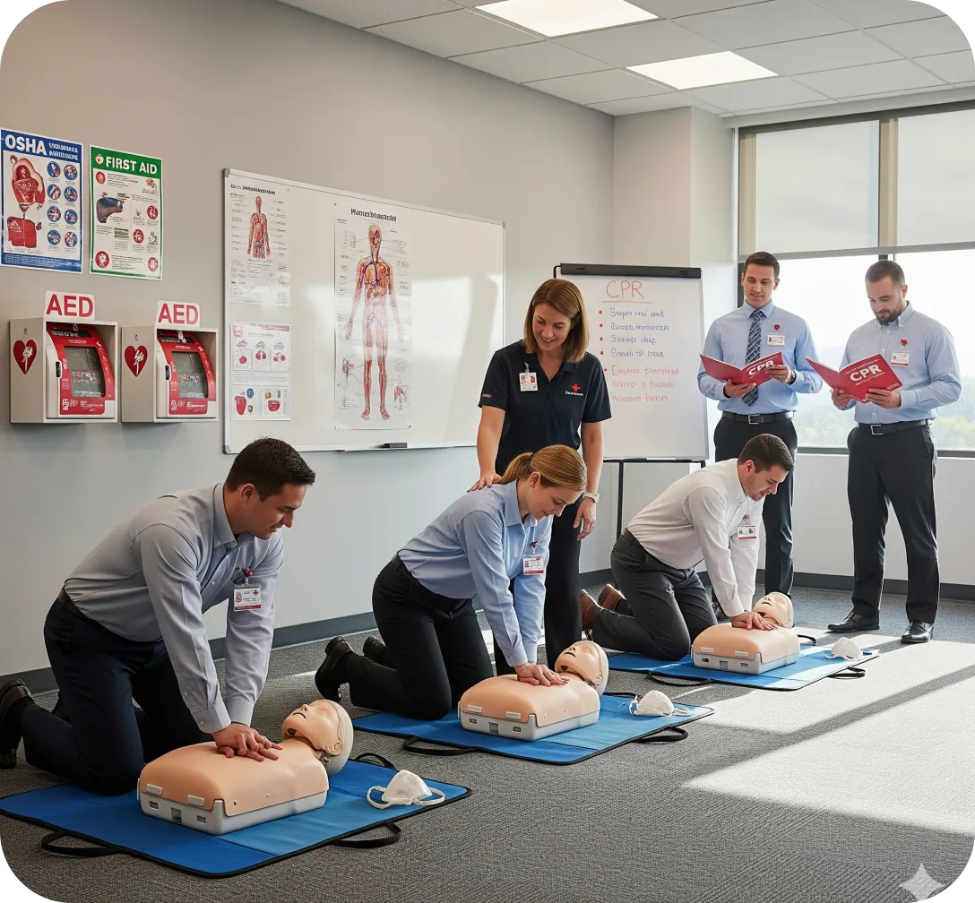 Red Cross–Licensed First Aid Training